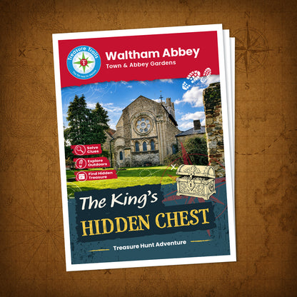 Waltham Abbey - Town & Abbey Gardens Treasure Trail - front cover