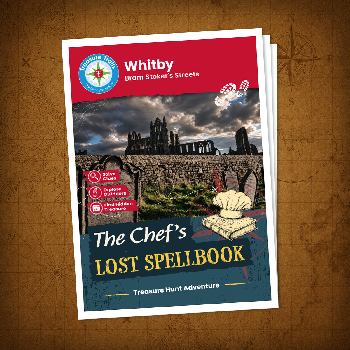 Whitby - Bram Stoker's Streets Treasure Trail - front cover