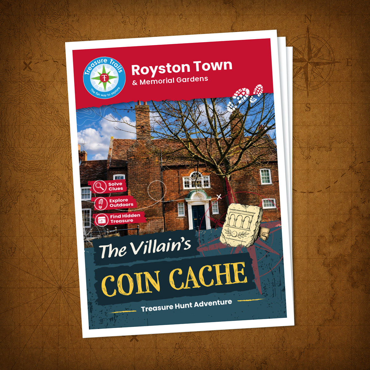 Royston Town & Memorial Gardens Treasure Trail - front cover