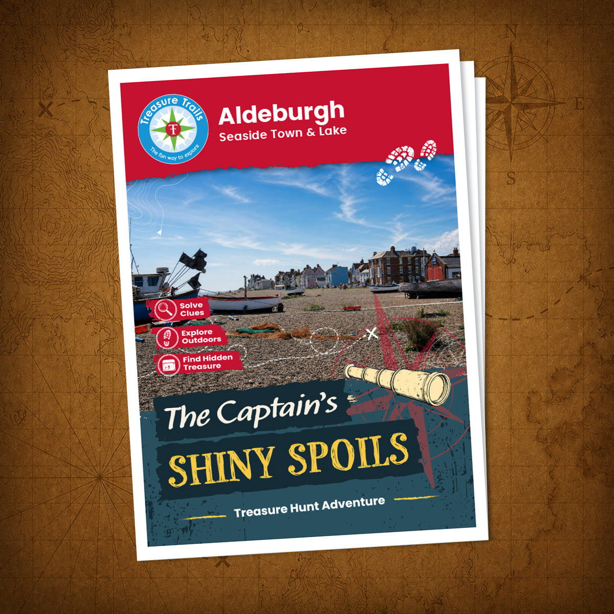 Aldeburgh - Seaside Town & Lake Treasure Trail - front cover