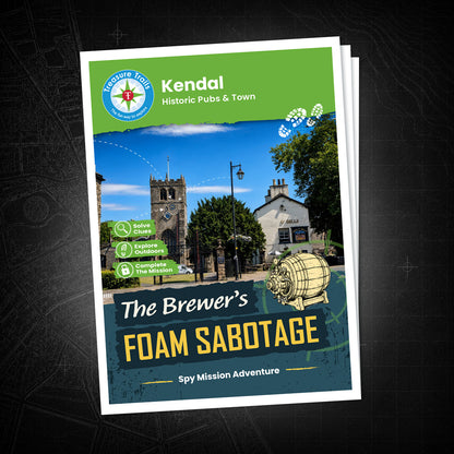 Kendal - Historic Pubs & Town Treasure Trail - front cover