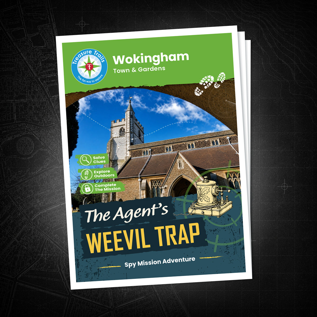 Wokingham - Town & Gardens Treasure Trail - front cover