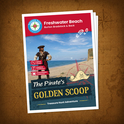 Freshwater Beach - Burton Bradstock & Back Treasure Trail - front cover