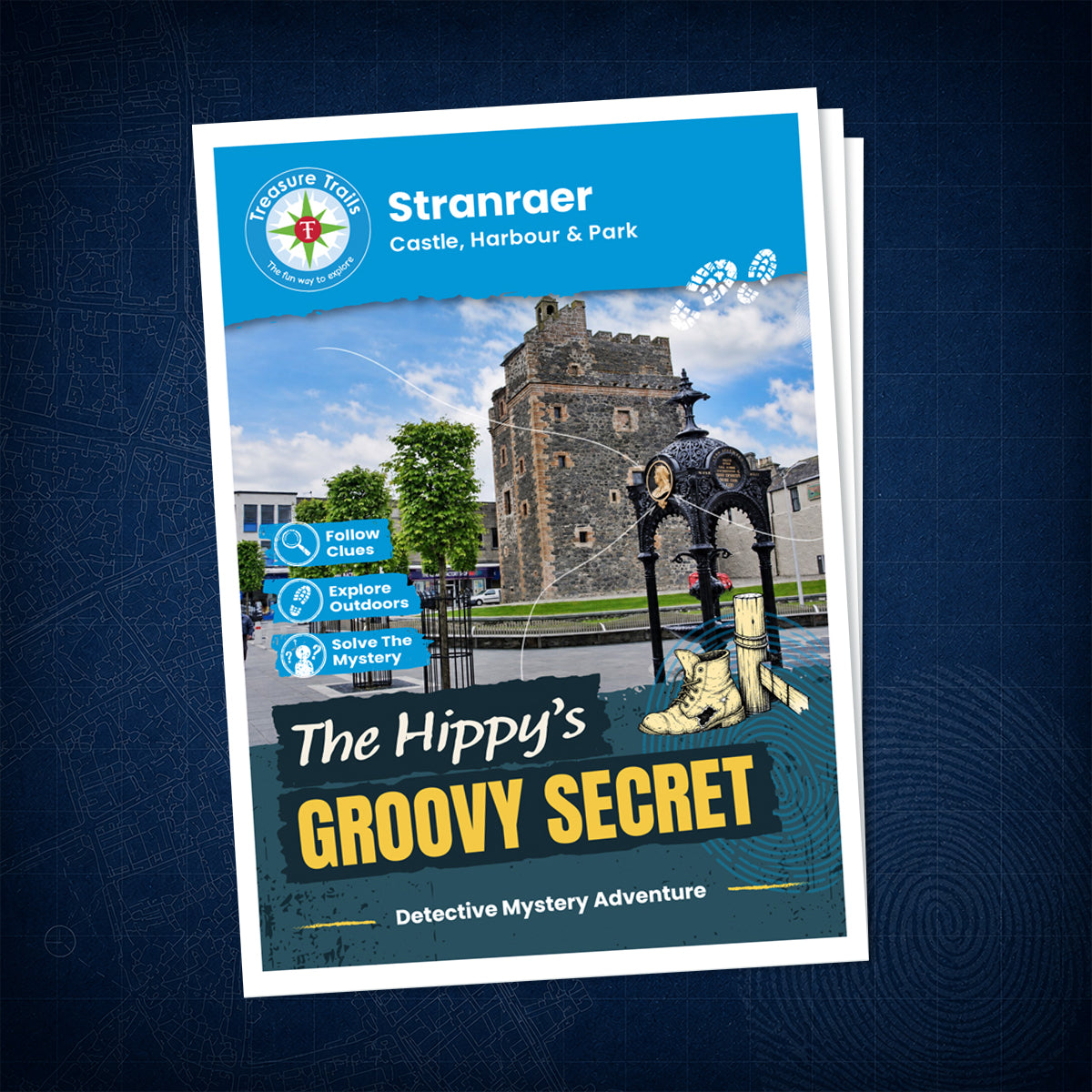Stranraer - Castle, Harbour & Park Treasure Trail - front cover