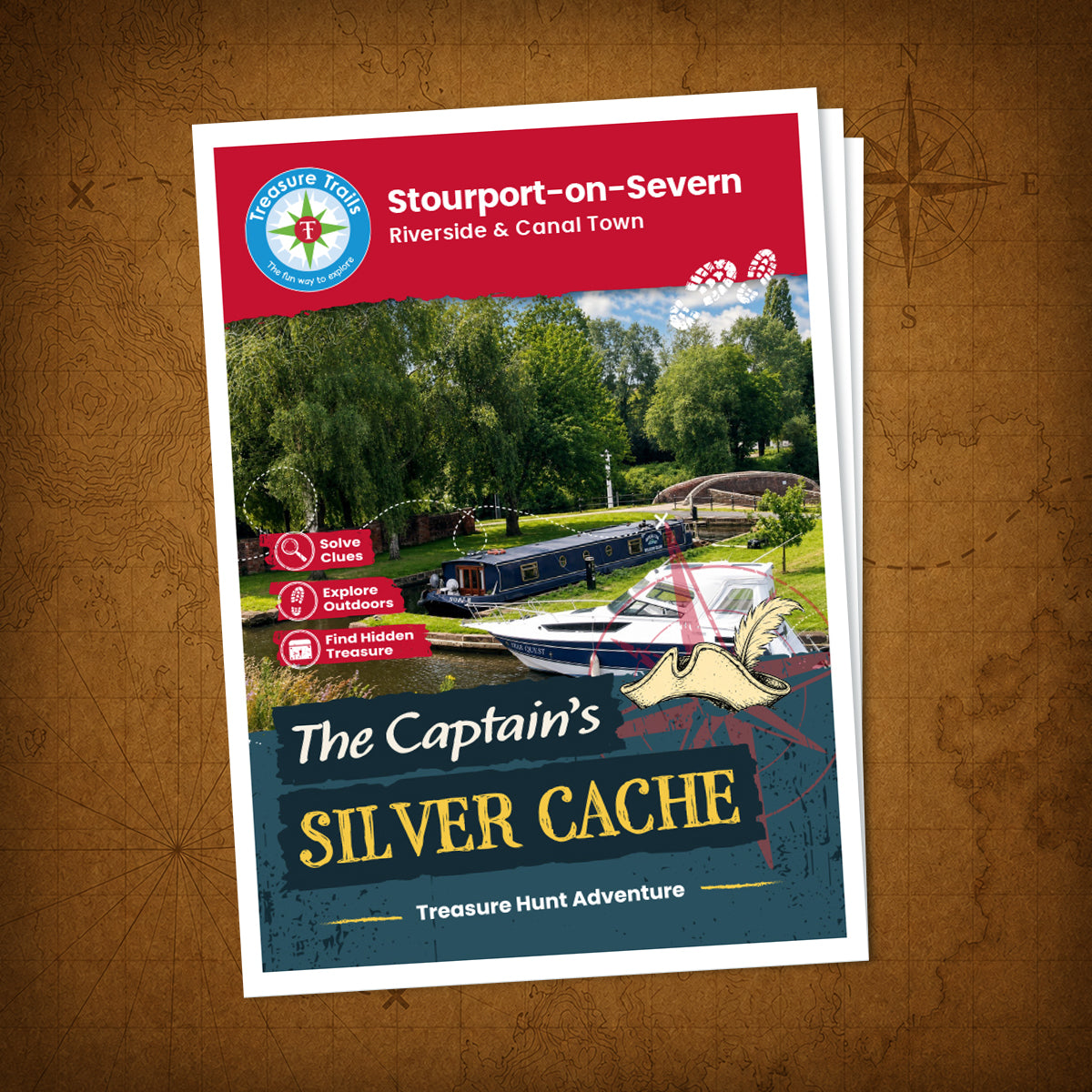 Stourport-on-Severn - Riverside & Canal Town Treasure Trail - front cover