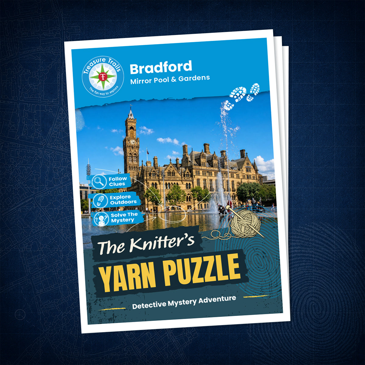 Bradford - Mirror Pool & Gardens Treasure Trail - front cover