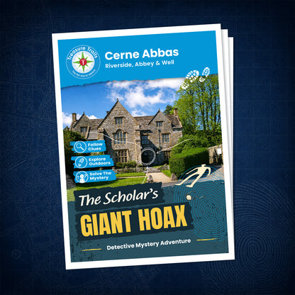 Cerne Abbas - Riverside, Abbey & Well Treasure Trail - front cover
