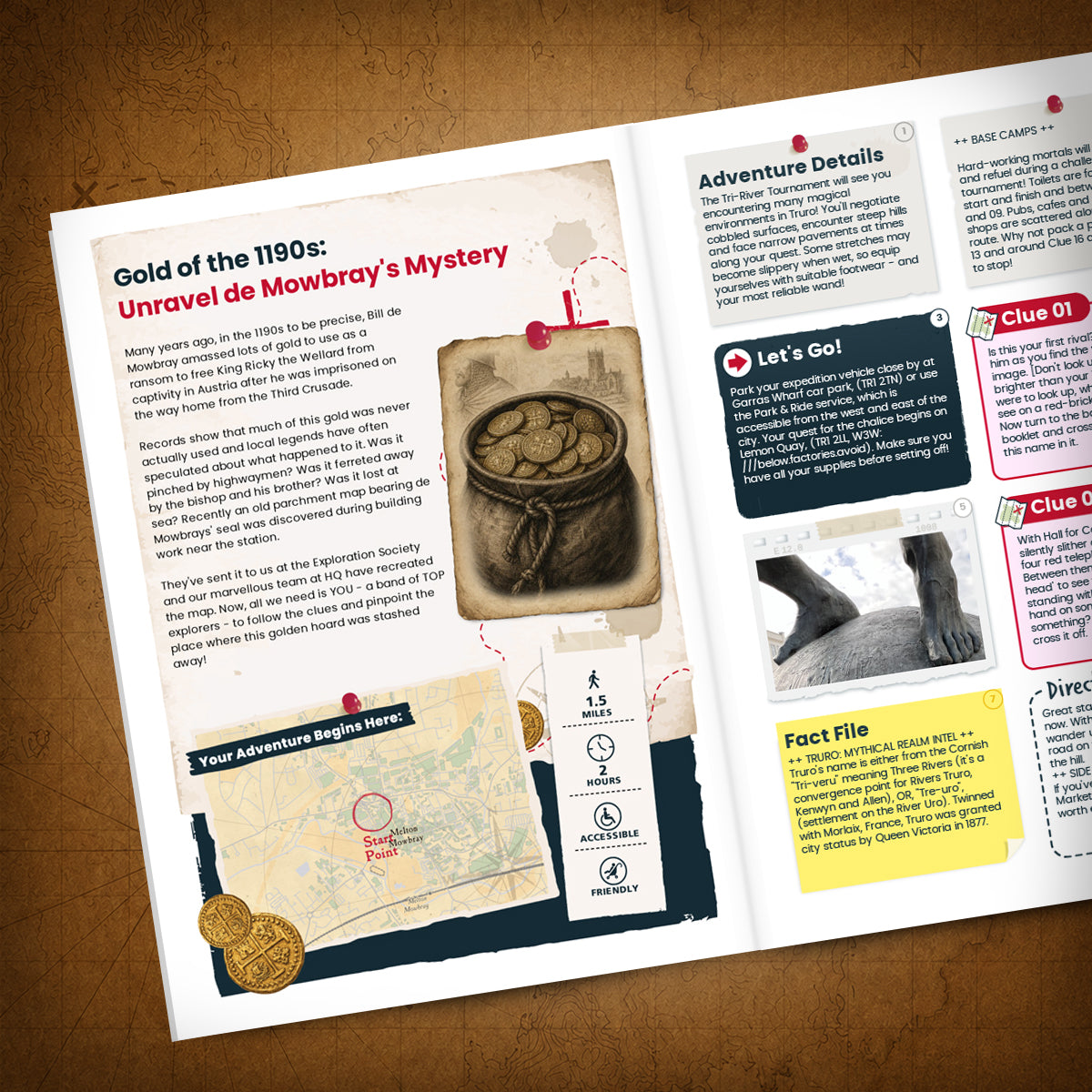 Melton Mowbray - Market Place & Parkland Treasure Trail - story page