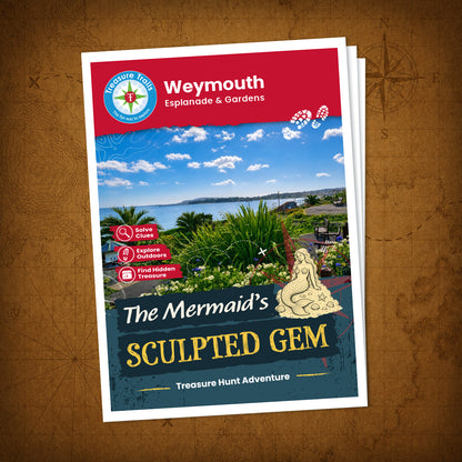 Weymouth - Esplanade & Gardens Treasure Trail - front cover