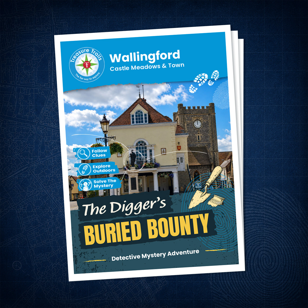 Wallingford - Castle Meadows & Town Treasure Trail - front cover