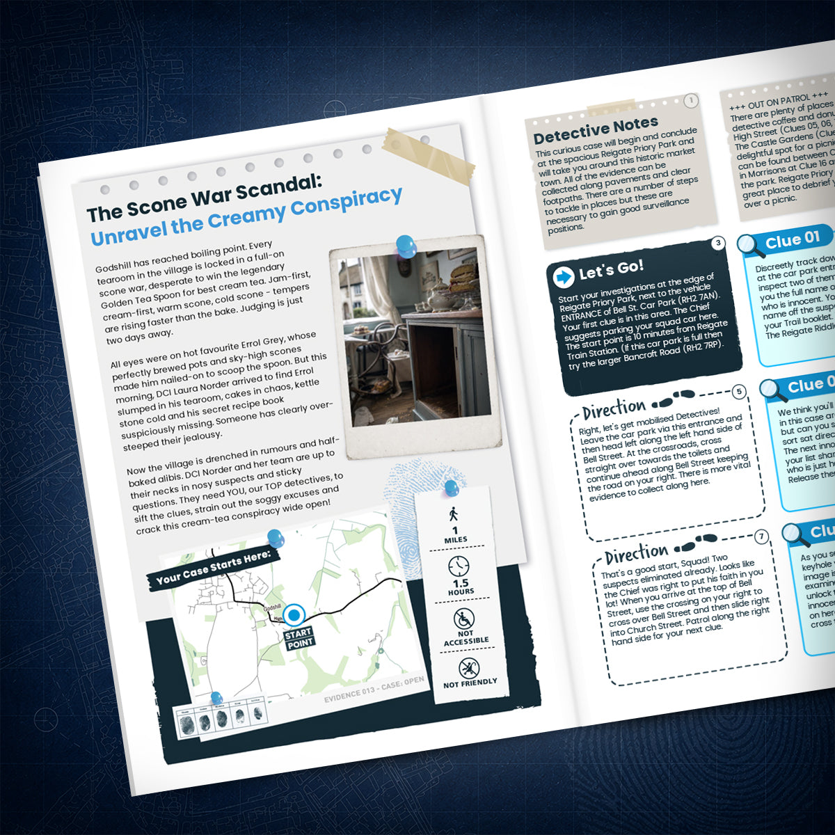 Godshill - Old Smithy & Village Treasure Trail - story page