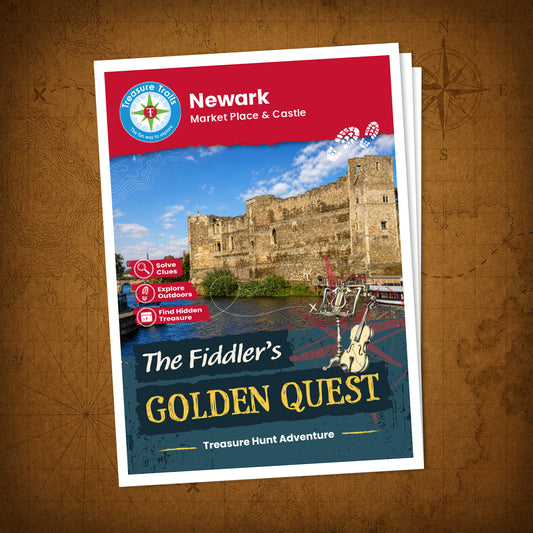 Newark - Market Place & Castle Treasure Trail - front cover