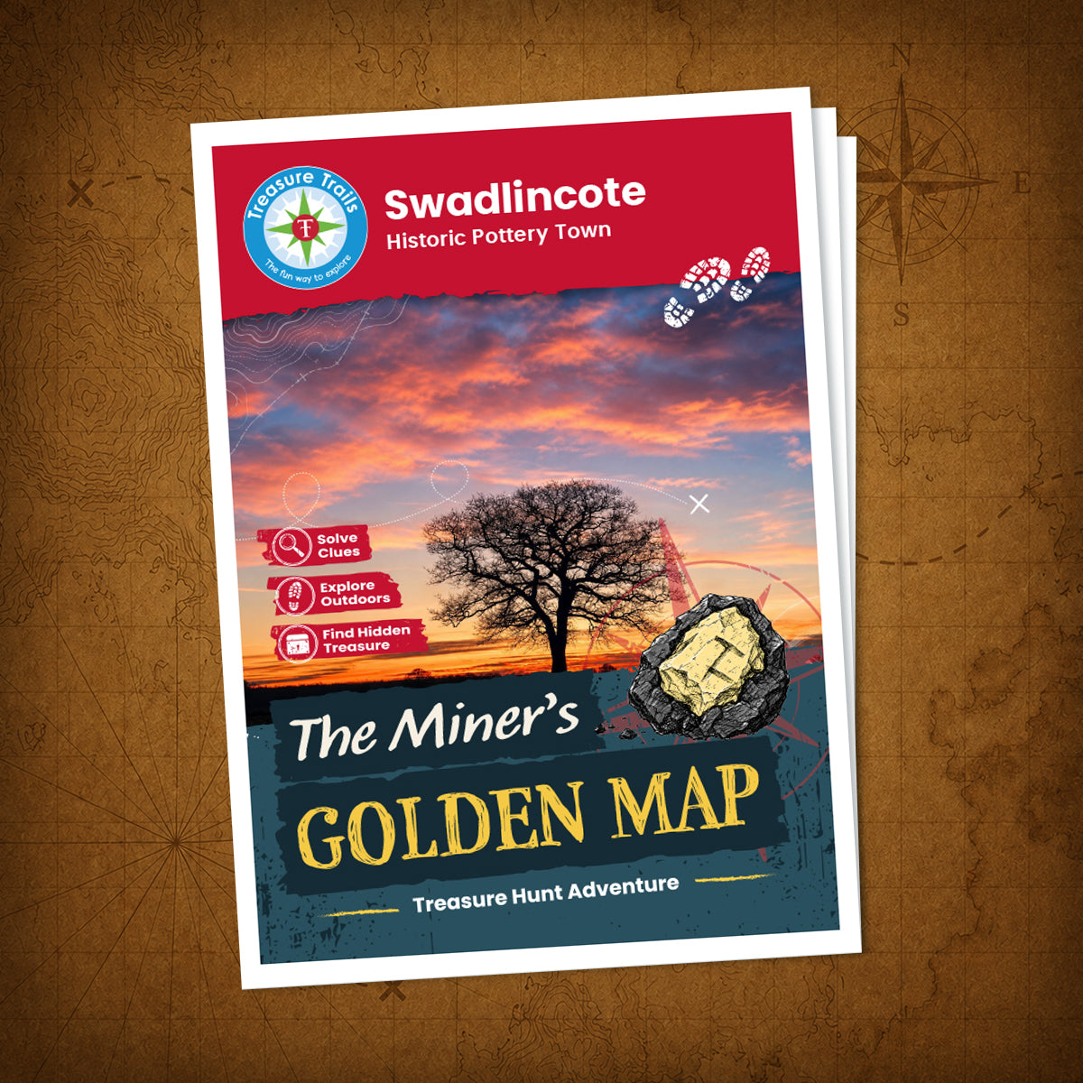 Swadlincote - Historic Pottery Town Treasure Trail - front cover