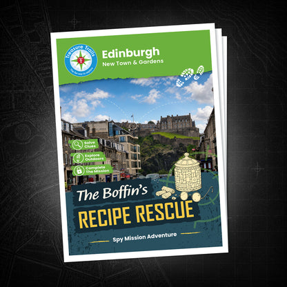 Edinburgh - New Town & Gardens Treasure Trail - front cover