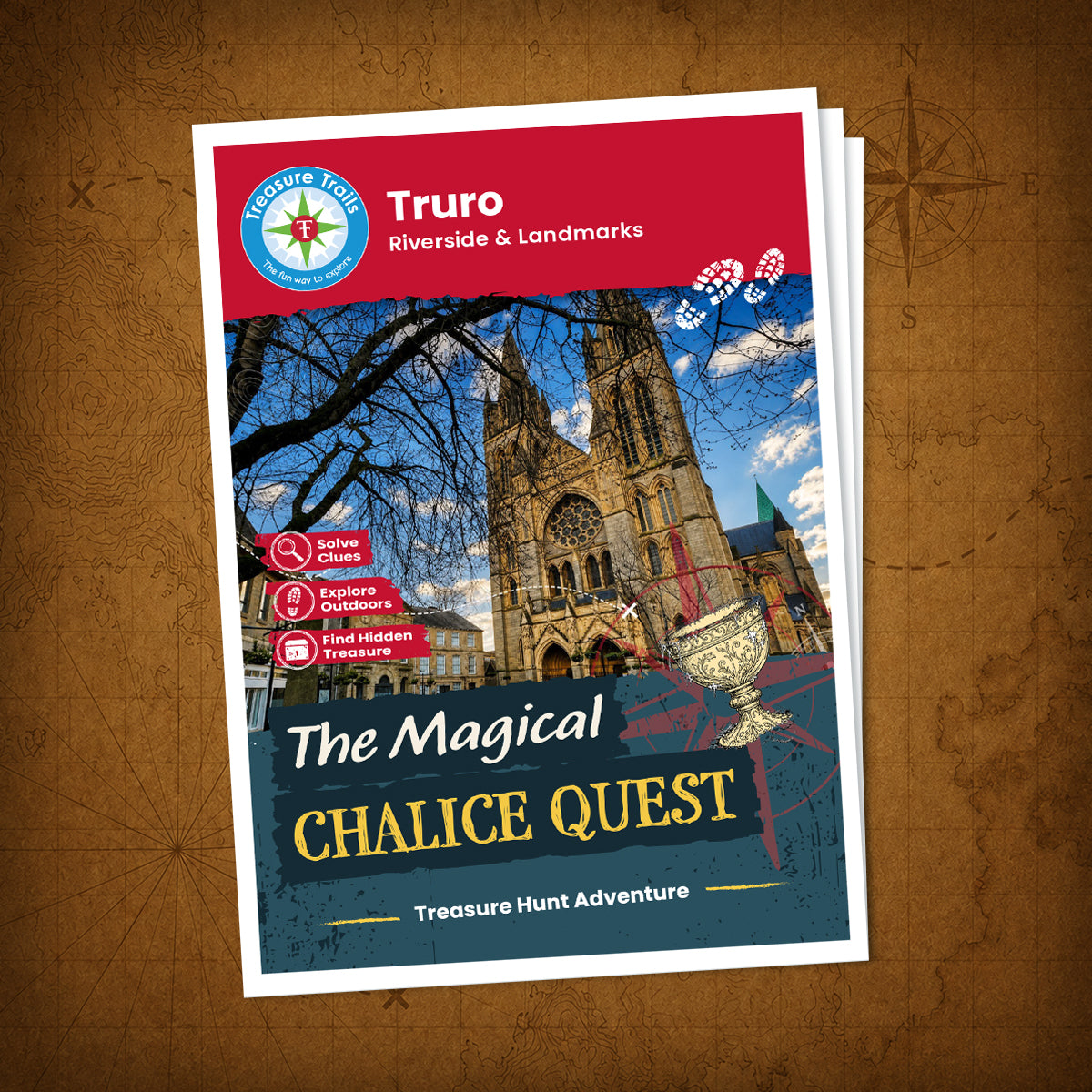 Truro - Riverside & Landmarks Treasure Trail - front cover