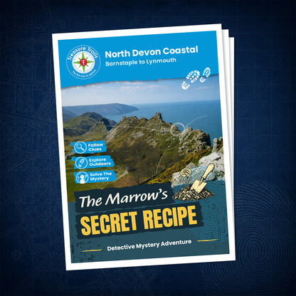 North Devon Coastal - Barnstaple to Lynmouth Treasure Trail - front cover