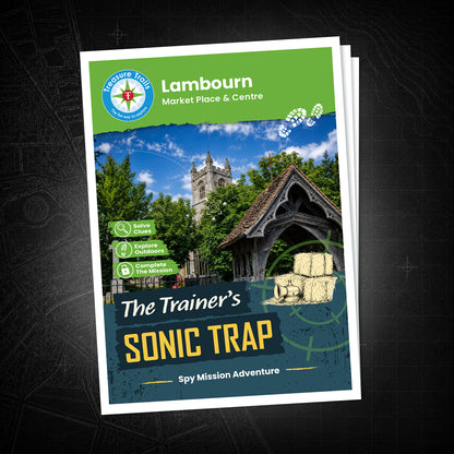 Lambourn - Market Place & Centre Treasure Trail - front cover