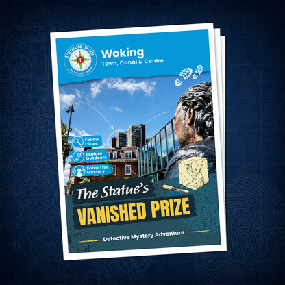 Woking - Town, Canal & Centre Treasure Trail - front cover