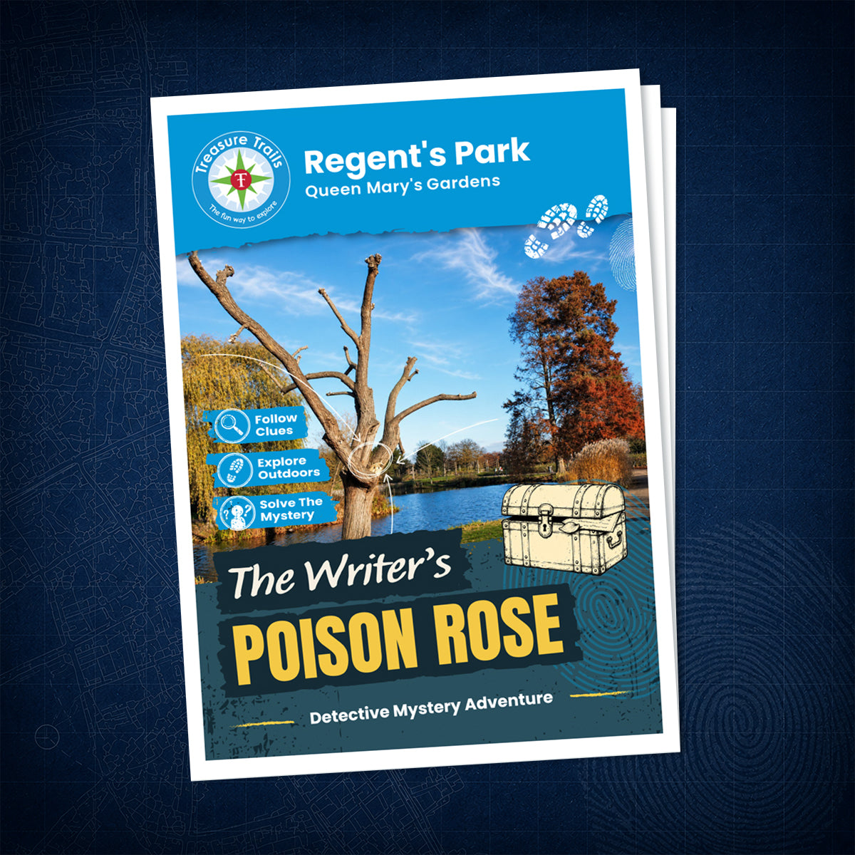 Regent's Park - Queen Mary's Gardens Treasure Trail - front cover
