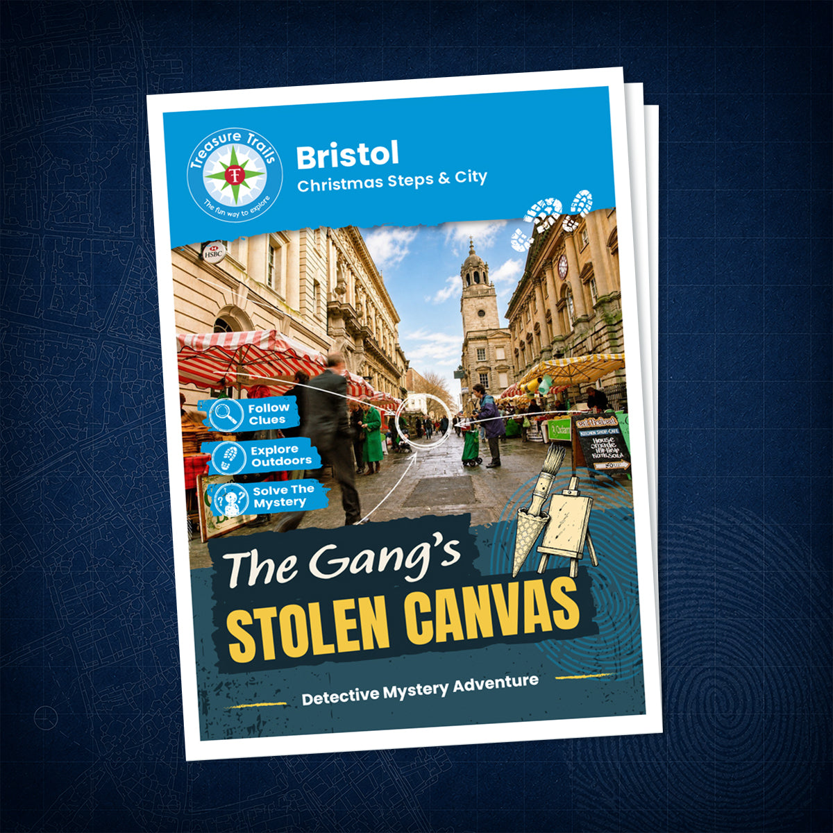 Bristol - Christmas Steps & City Treasure Trail - front cover