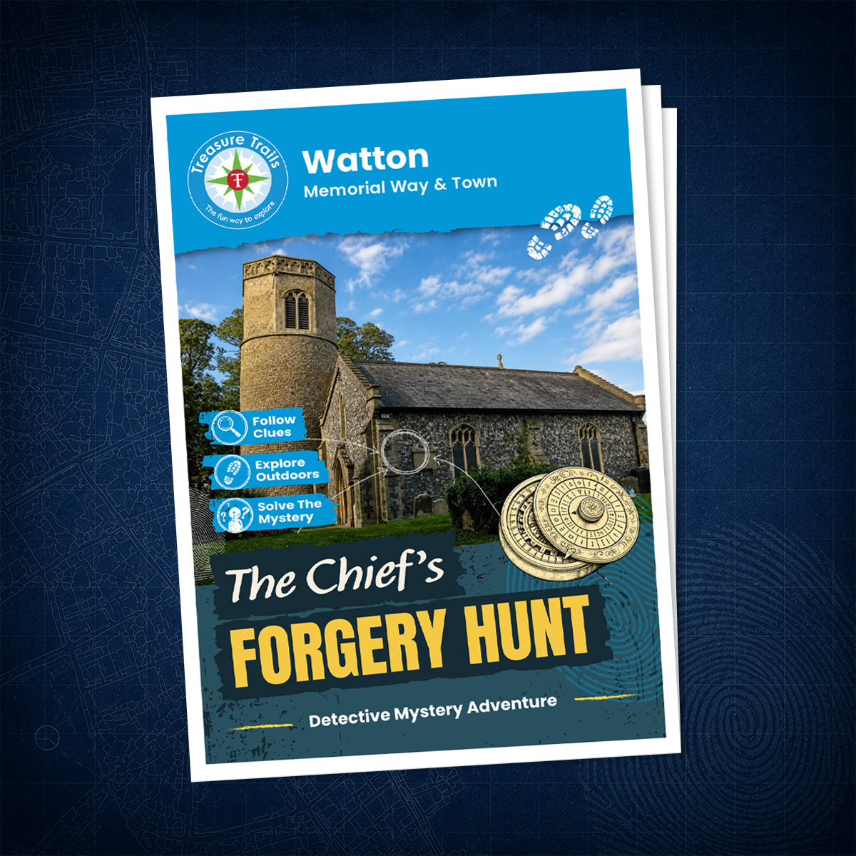 Watton - Memorial Way & Town Treasure Trail - front cover