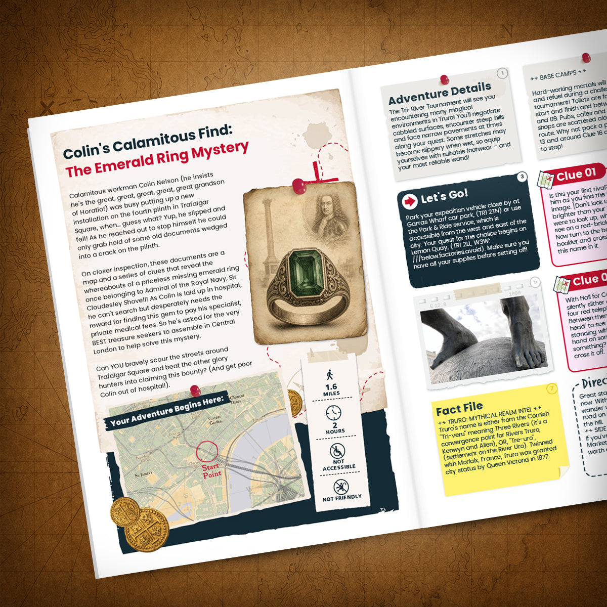 Trafalgar Square - Admiralty Arch & The Mall Treasure Trail - story page
