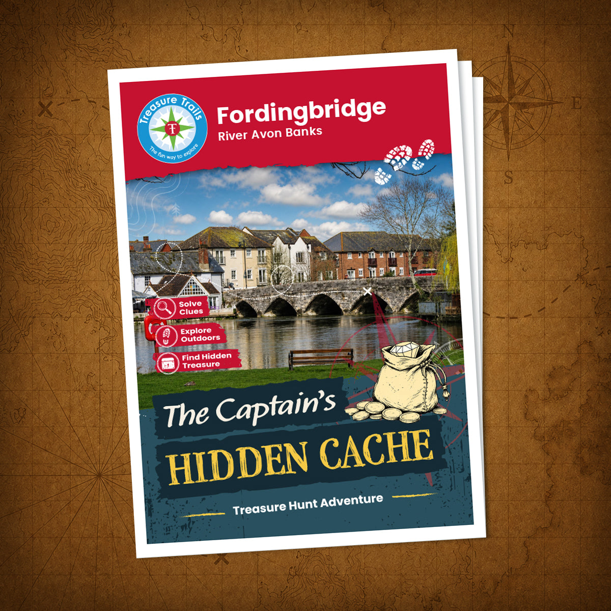 Fordingbridge - River Avon Banks Treasure Trail - front cover