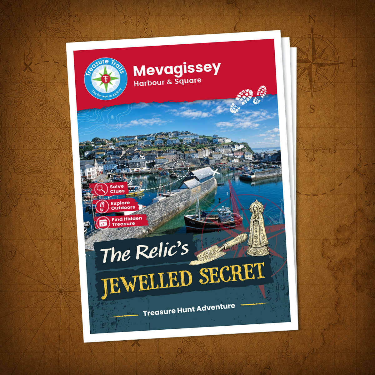 Mevagissey - Harbour & Square Treasure Trail - front cover