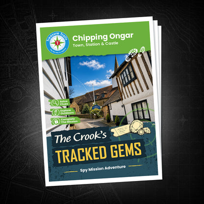 Chipping Ongar - Town, Station & Castle Treasure Trail - front cover