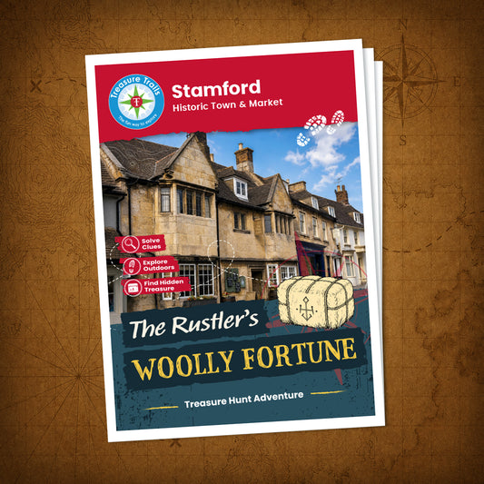 Stamford - Historic Town & Market Treasure Trail - front cover