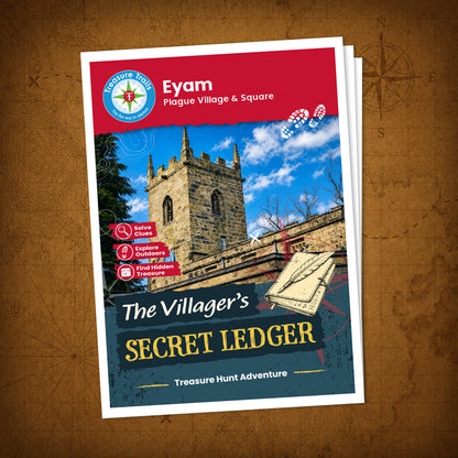 Eyam - Plague Village & Square Treasure Trail - front cover
