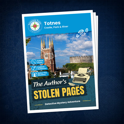 Totnes - Castle, Park & River Treasure Trail - front cover