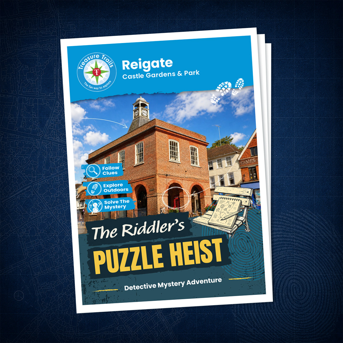 Reigate - Castle Gardens & Park Treasure Trail - front cover
