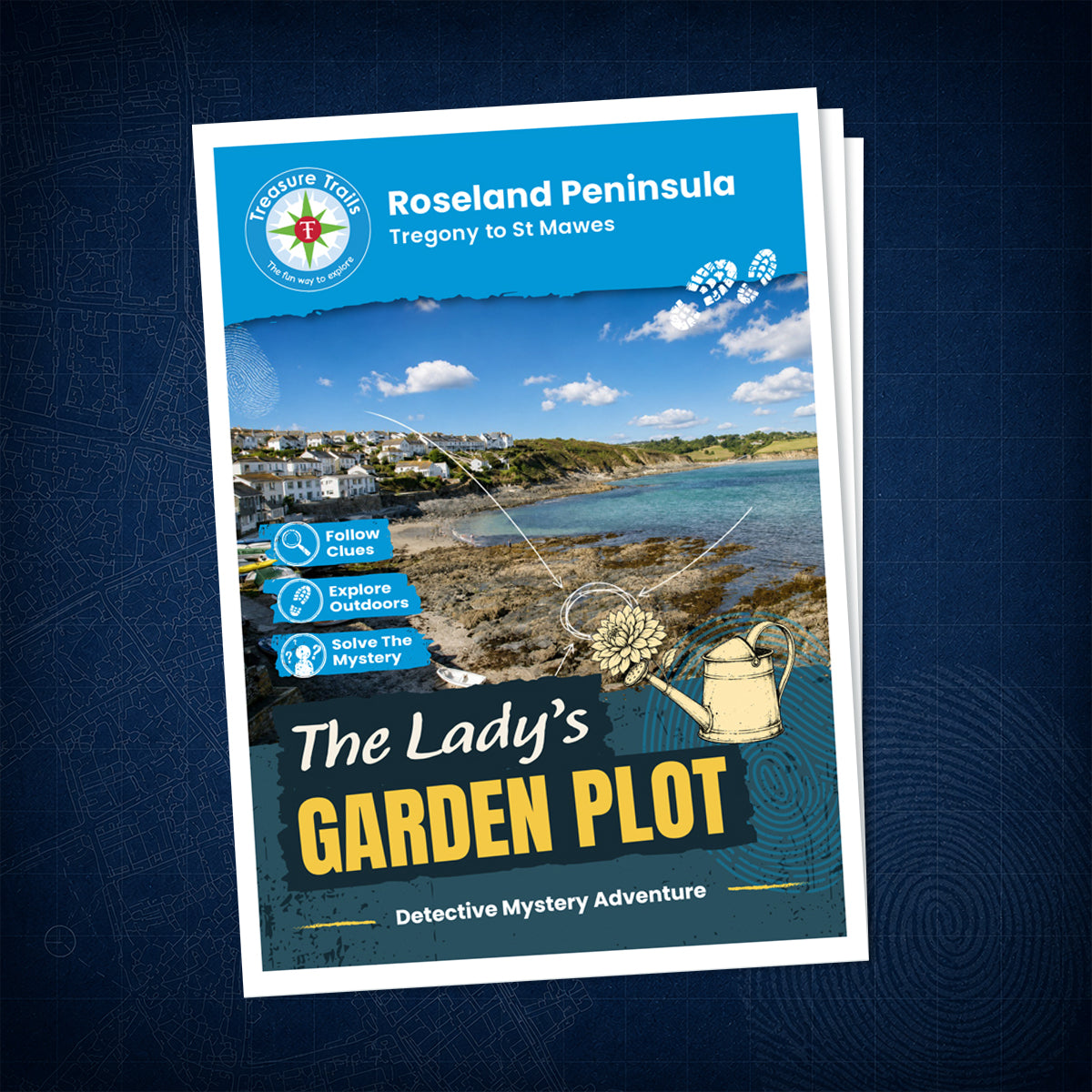 Roseland Peninsula - Tregony to St Mawes Treasure Trail - front cover