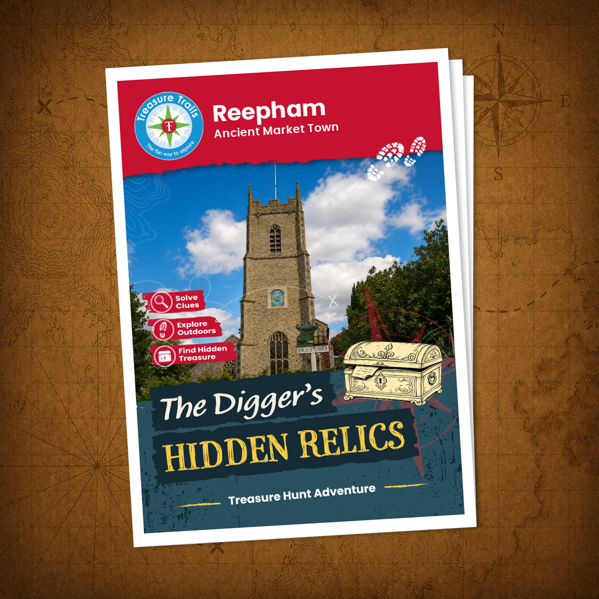 Reepham - Ancient Market Town Treasure Trail - front cover