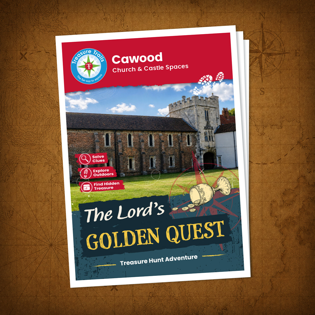 Cawood - Church & Castle Spaces Treasure Trail - front cover