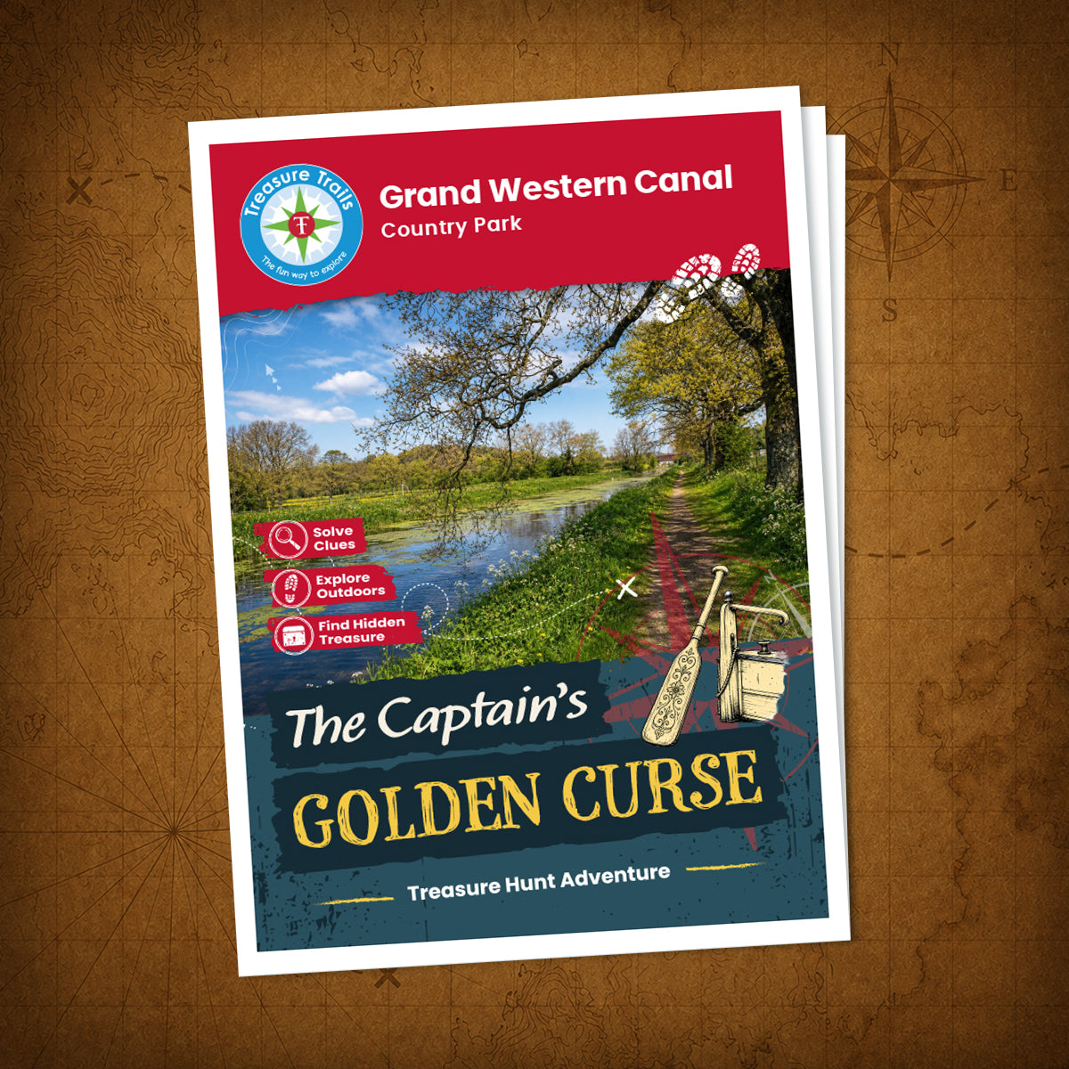 Grand Western Canal - Country Park Treasure Trail - front cover