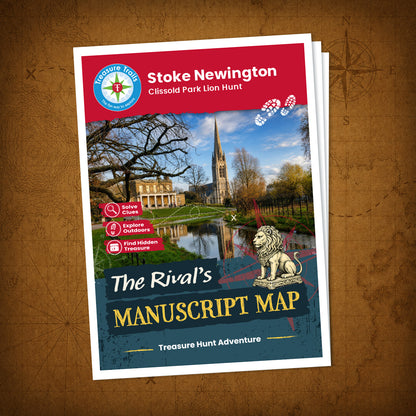 Stoke Newington - Clissold Park Lion Hunt Treasure Trail - front cover