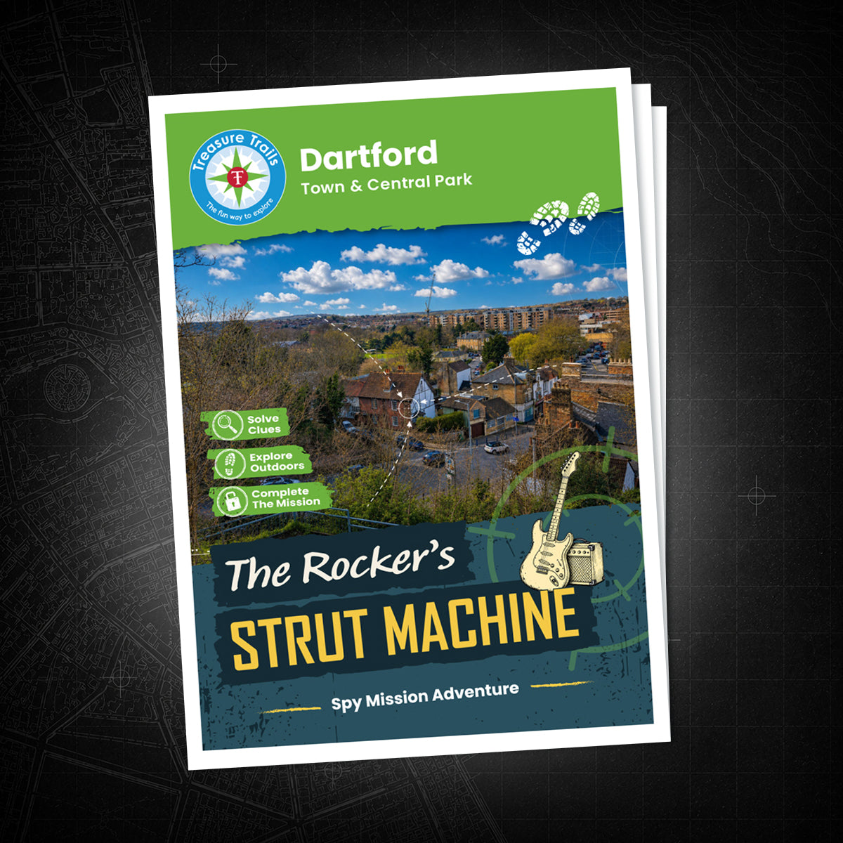 Dartford - Town & Central Park Treasure Trail - front cover