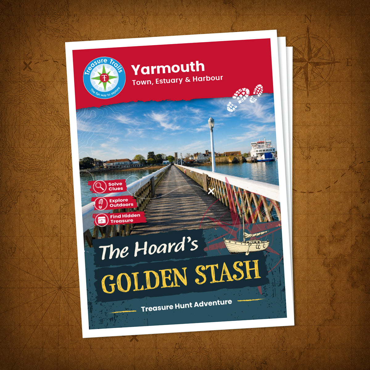 Yarmouth - Town, Estuary & Harbour Treasure Trail - front cover