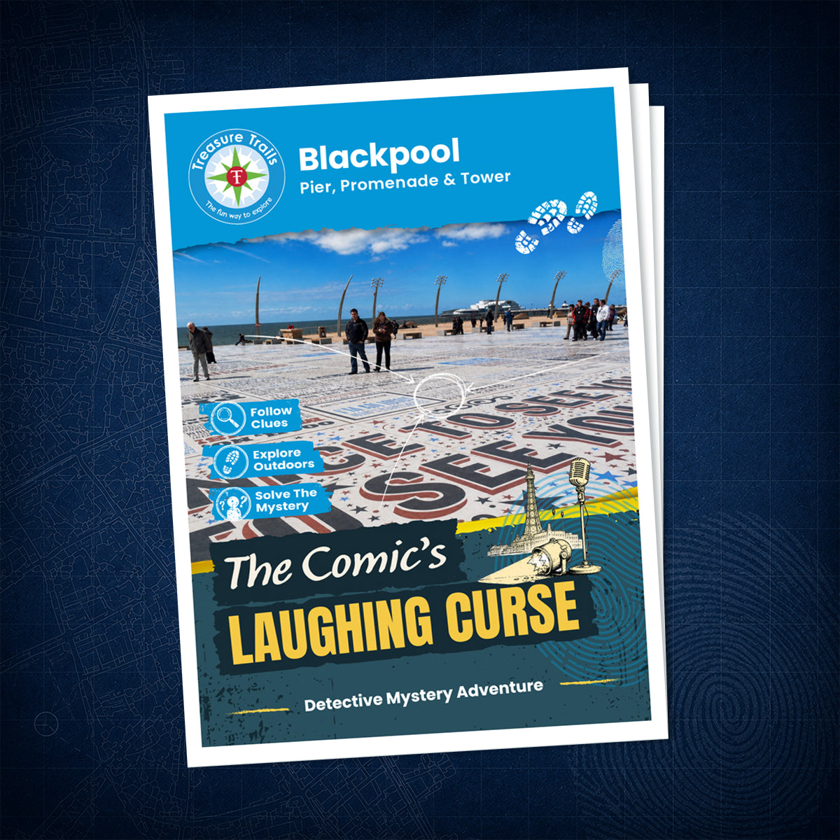 Blackpool - Pier, Promenade & Tower Treasure Trail - front cover
