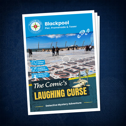 Blackpool - Pier, Promenade & Tower Treasure Trail - front cover
