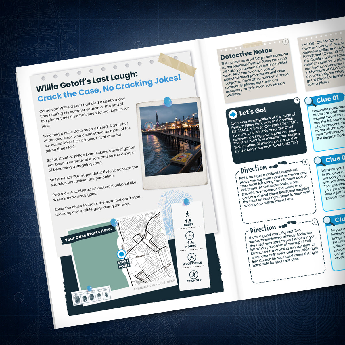 Blackpool - Pier, Promenade & Tower Treasure Trail - story page