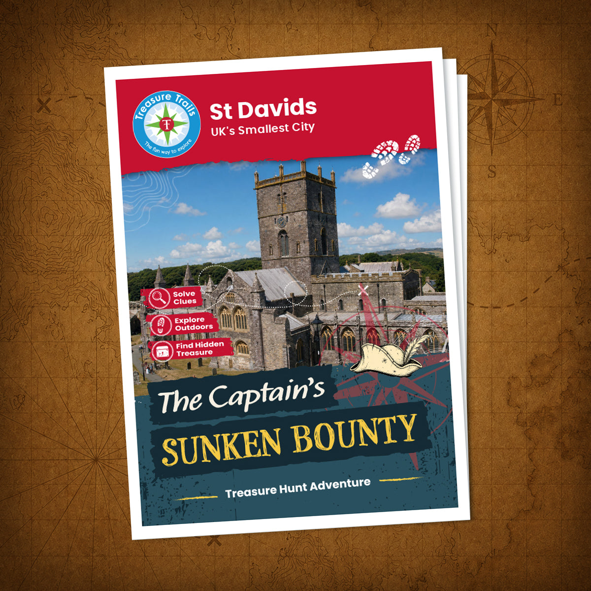 St Davids - UK's Smallest City Treasure Trail - front cover