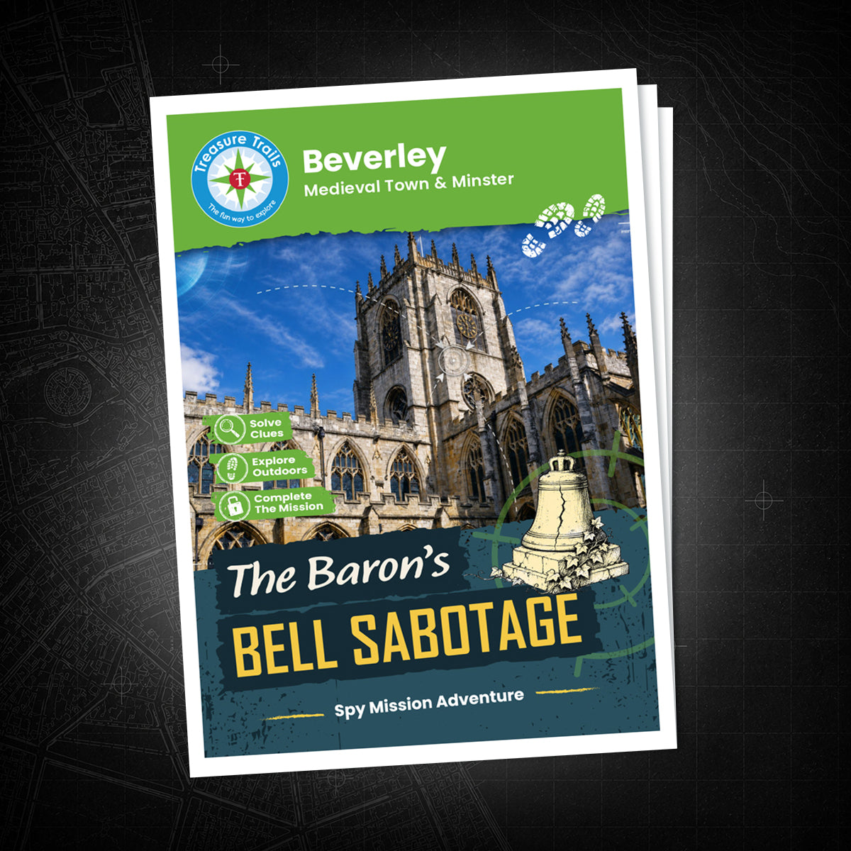 Beverley - Medieval Town & Minster Treasure Trail - front cover