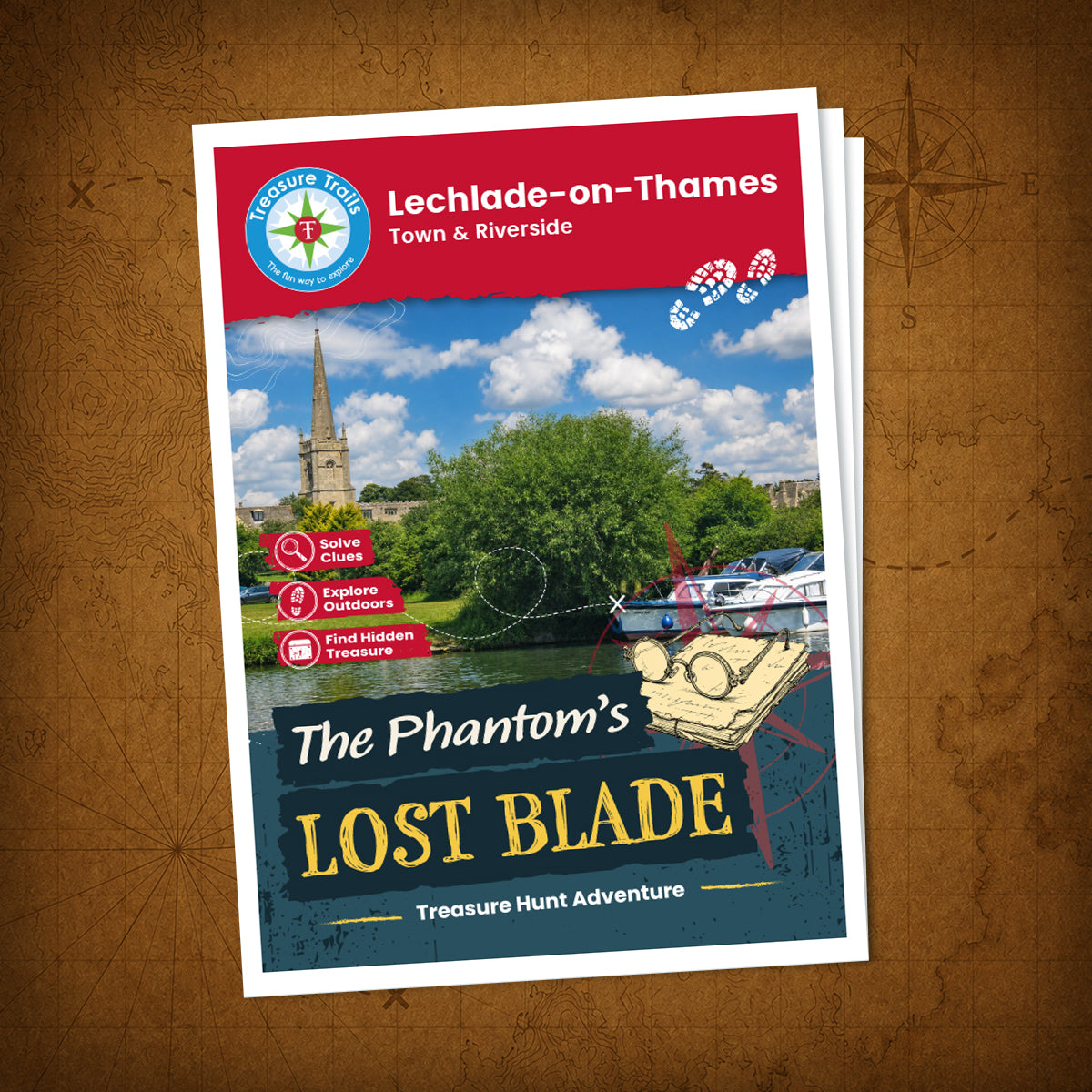 Lechlade-on-Thames - Town & Riverside Treasure Trail - front cover