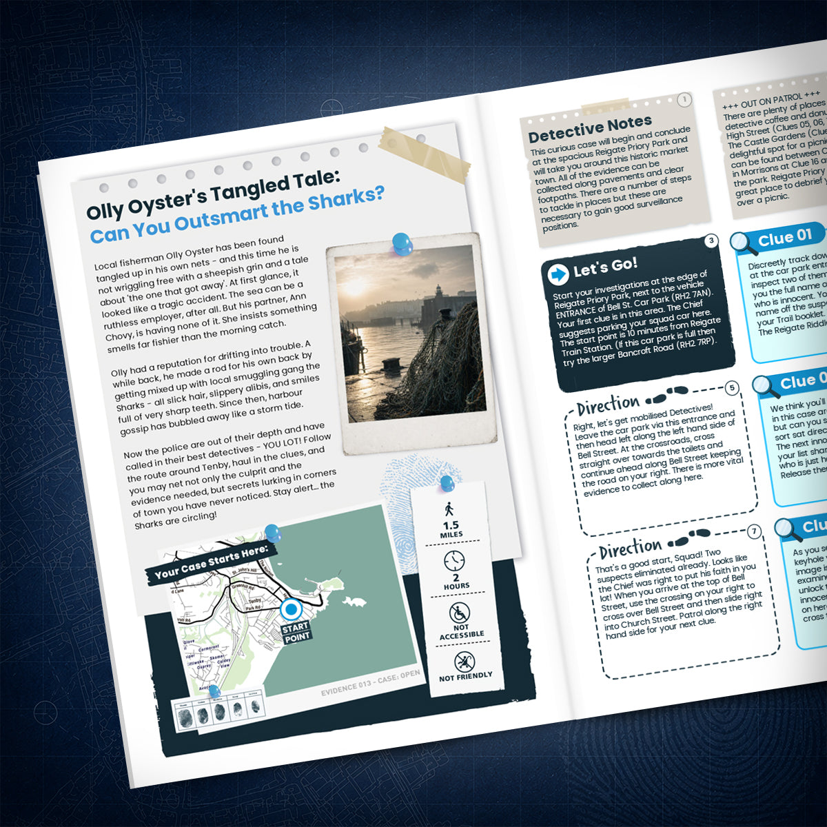 Tenby - Castle Hill & Wall Treasure Trail - story page