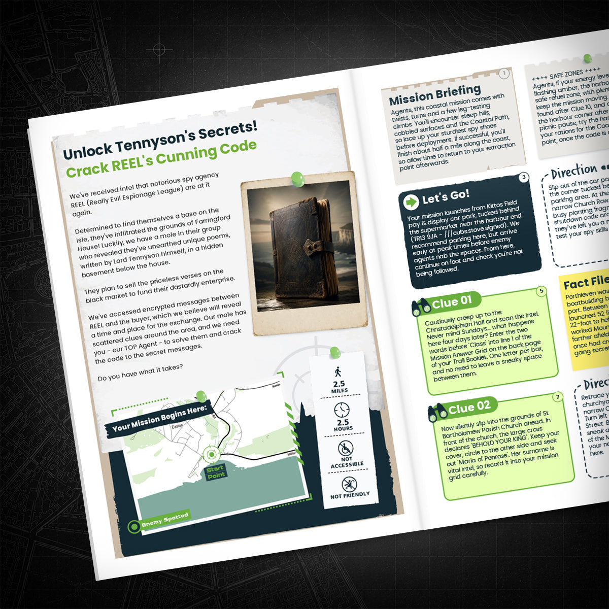 Freshwater Bay - Tennyson Down & Coast Treasure Trail - story page