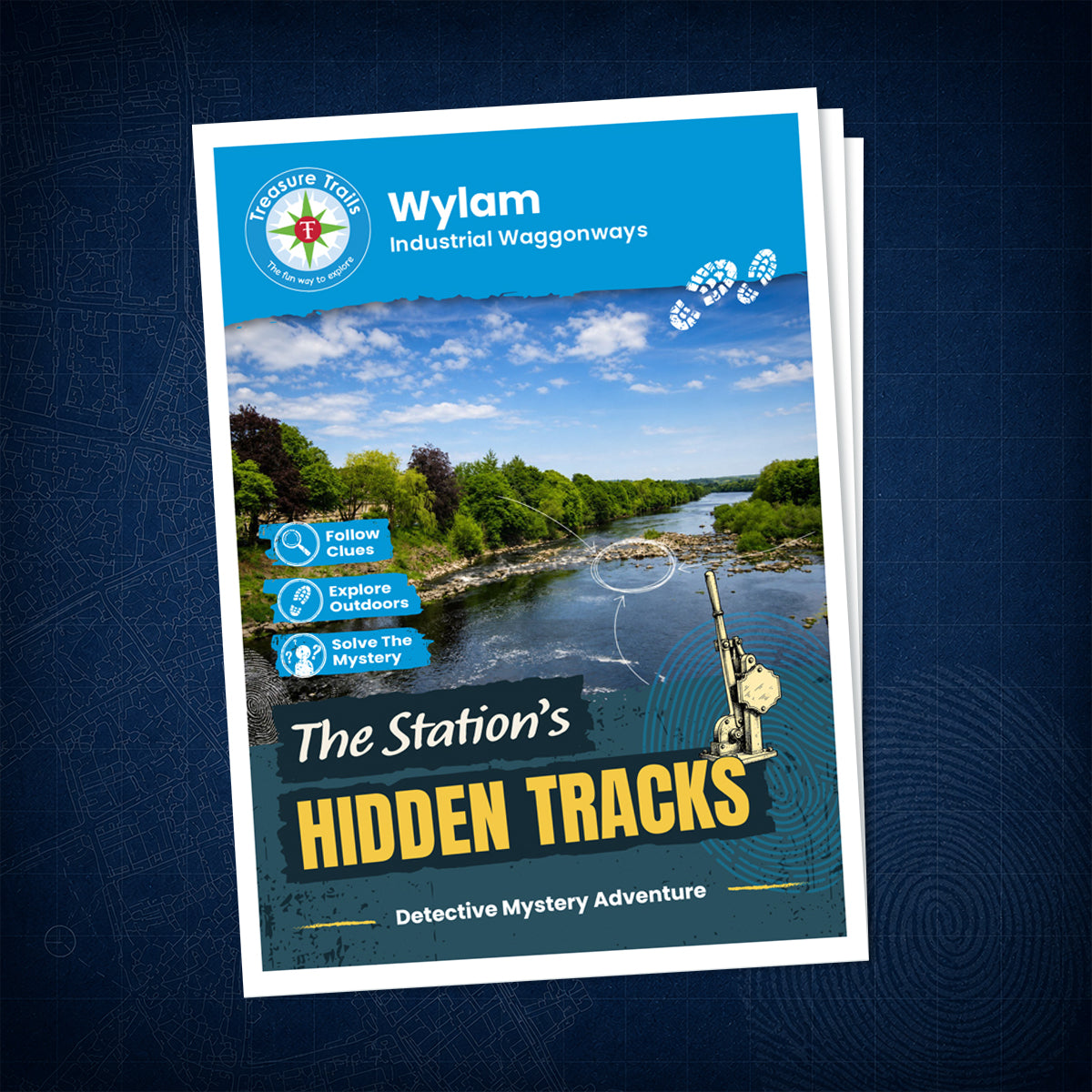 Wylam - Industrial Waggonways Treasure Trail - front cover
