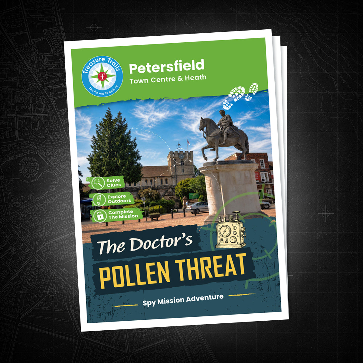 Petersfield - Town Centre & Heath Treasure Trail - front cover